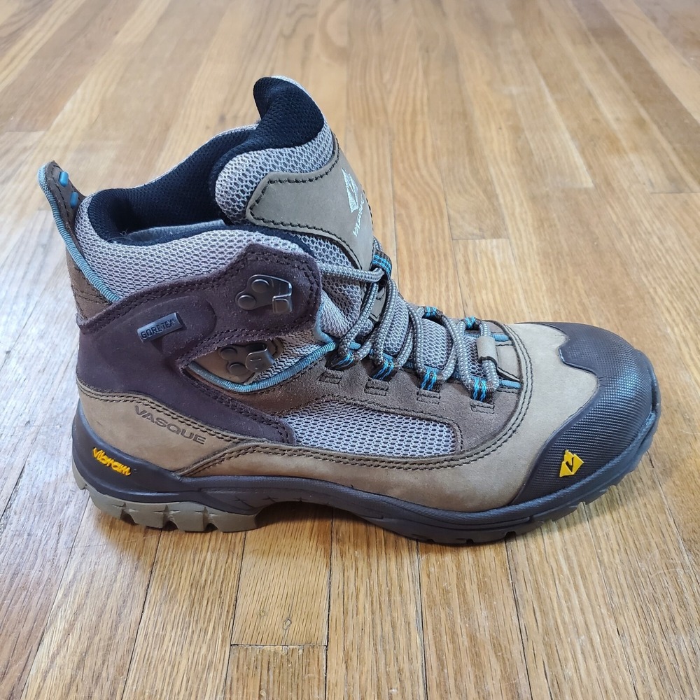 Vasque Gore-Tex Boots Womens Sz 7.5 Vibram Brown Leather Lace Up 7223